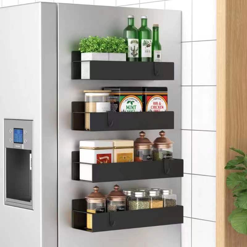 Metal 4 Pack Magnetic Spice Storage