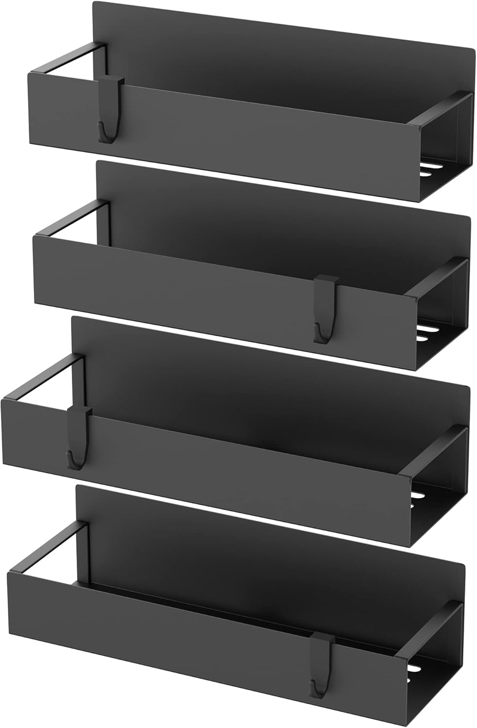 Metal 4 Pack Magnetic Spice Storage